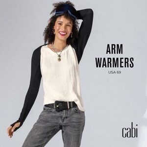 CAbi Black arm warmers